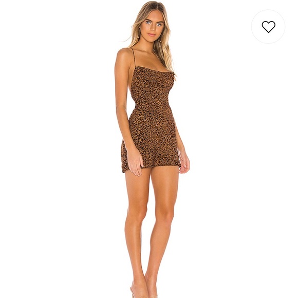 Revolve cheetah mini dress - Picture 2 of 3